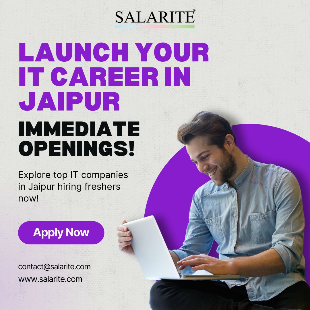 Launch Your IT Career in Jaipur – Immediate Openings!